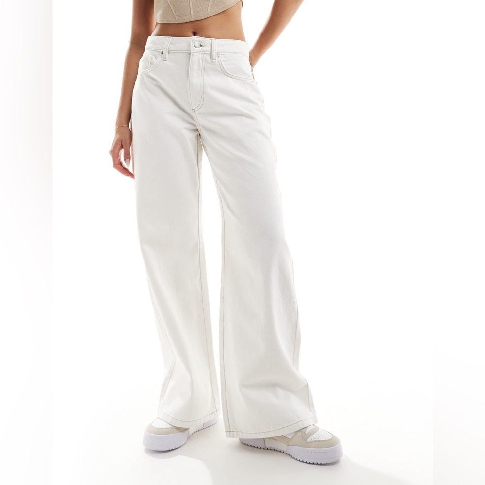 Cotton on wide leg jeans